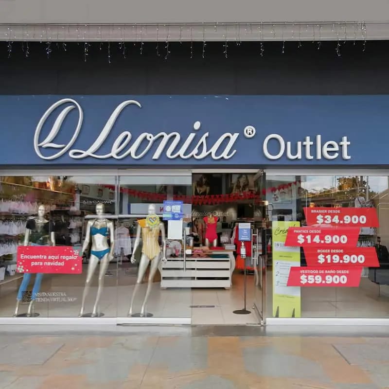 Outlet de Leonisa, marca colombiana de ropa interior, en Medellín